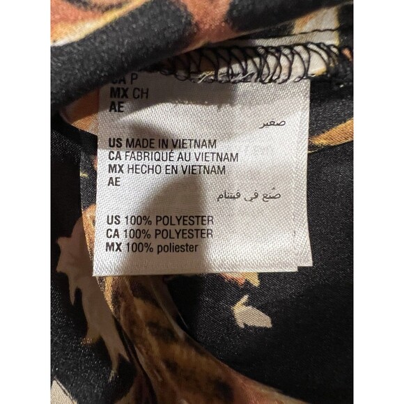 I.N.C International Concepts, Long Sleeve Polyester, Floral Top Blouse size smal - Picture 6 of 7